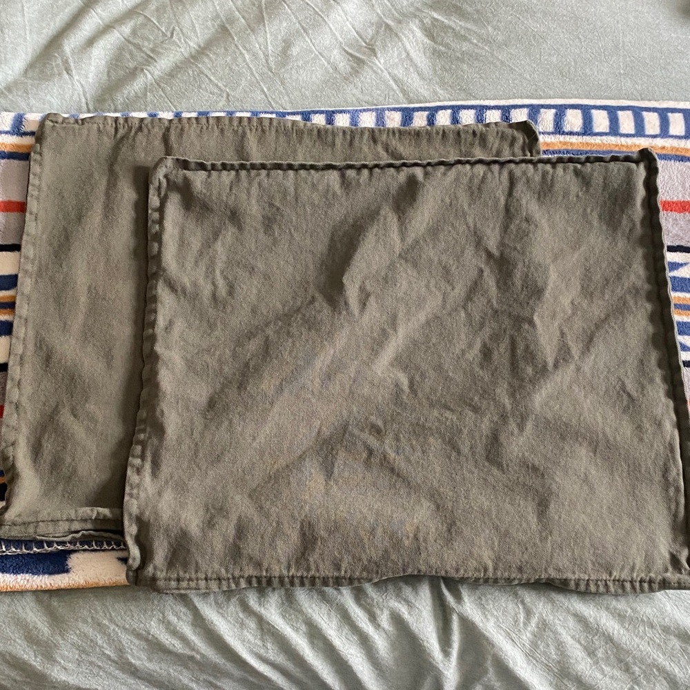 Olive Green Pillow Covers
